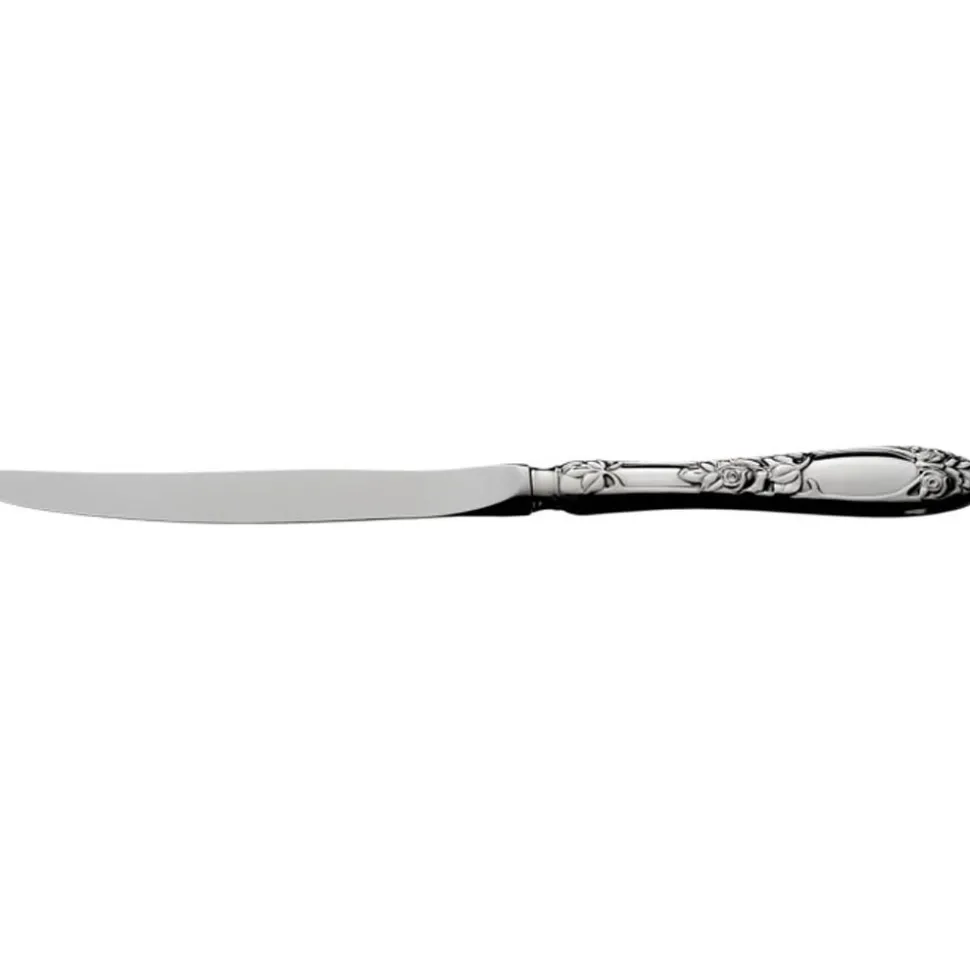 Opphøiet Rose – Stor spisekniv 24,7cm sølv