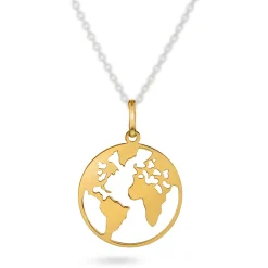 Pan Jewelry – Anheng i gult gull – Verdenskart