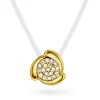 Pan Jewelry – Anheng i gult gull med diamanter – 0,06 ct W/P