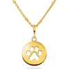 Pan Jewelry – Halssmykke i gult gull, poten