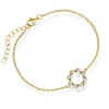 PAN Jewelry Classic – Armbånd med zirkonia – Forgyldt