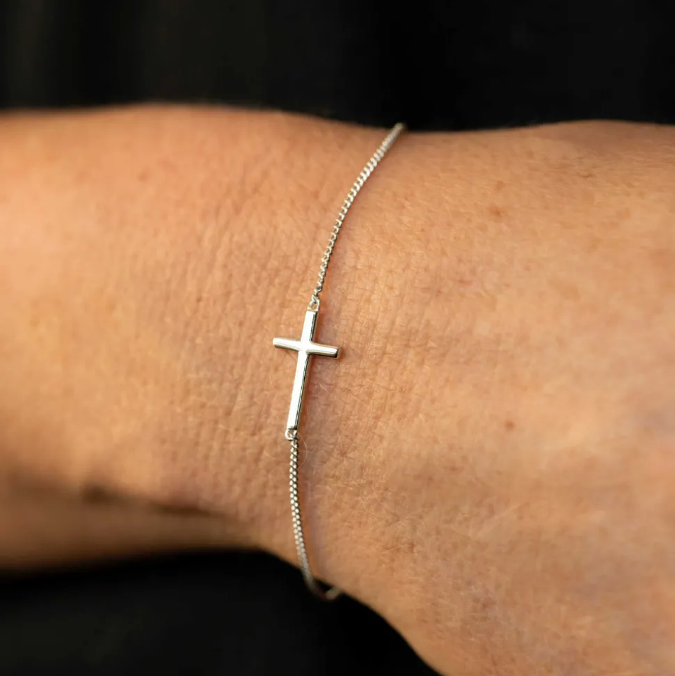 Pan Jewelry Classic – Armbånd i sølv med kors