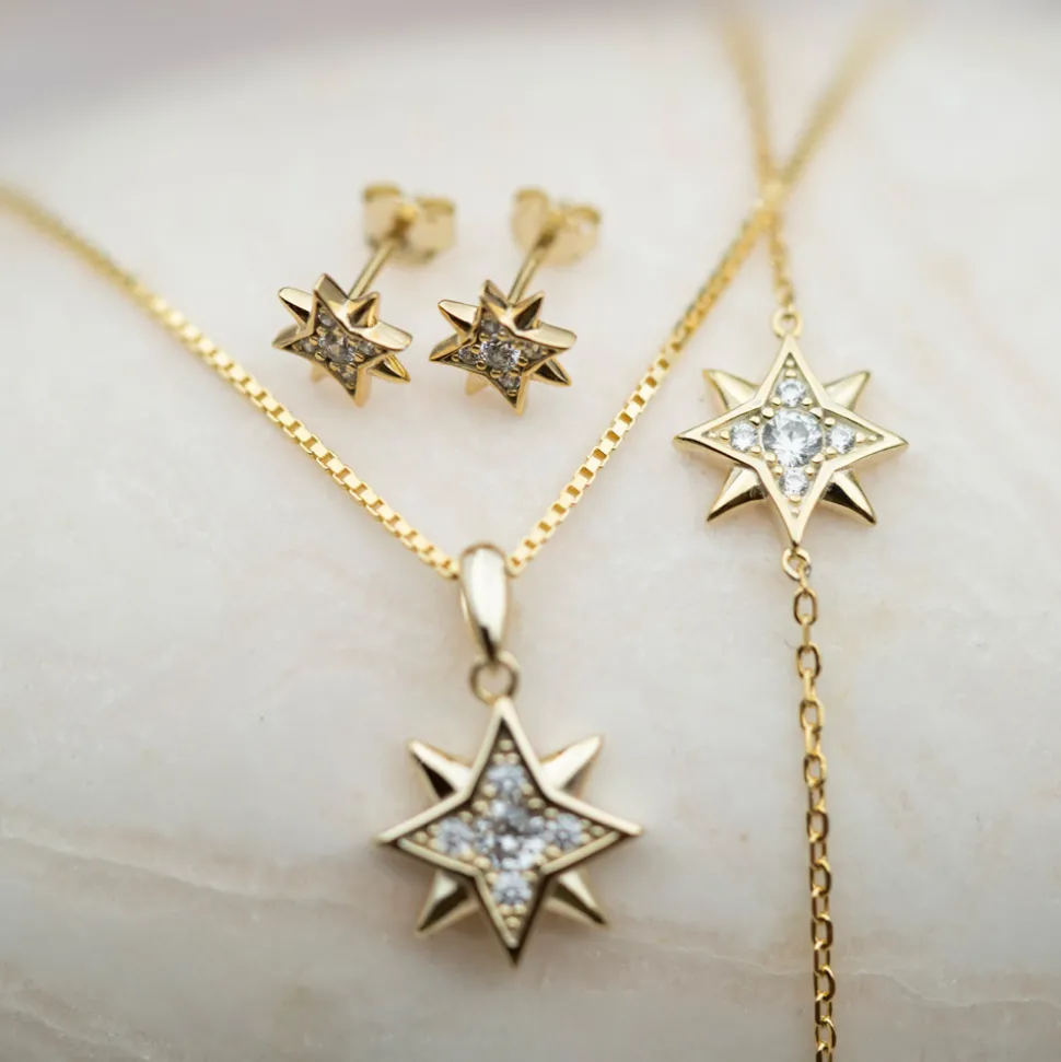 PAn Jewelry Classic – Armbånd forgylt sølv – Stjerne