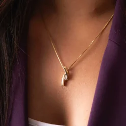 Pan Jewelry Classic – Smykkesett i forgylt sølv med zirkonia