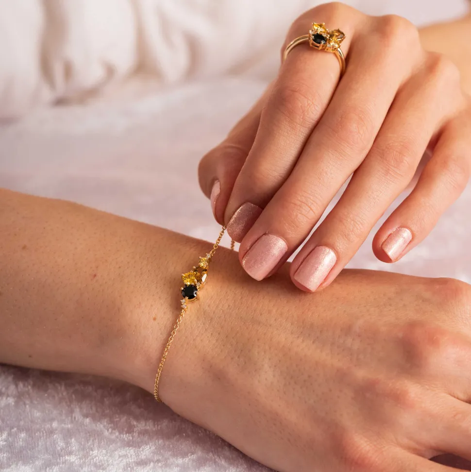 Pan Jewelry Glam – Armbånd i forgylt sølv med gylne toner