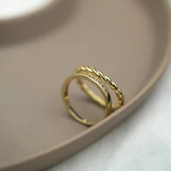 PAN Jewelry Trend – Barcelona ring i forgylt sølv