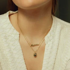 Pan Jewelry Trend – Mamma halssmykke i forgylt sølv