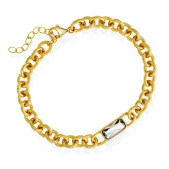 Pan Jewelry Trend – Nora armbånd i forgylt sølv med zirkonia