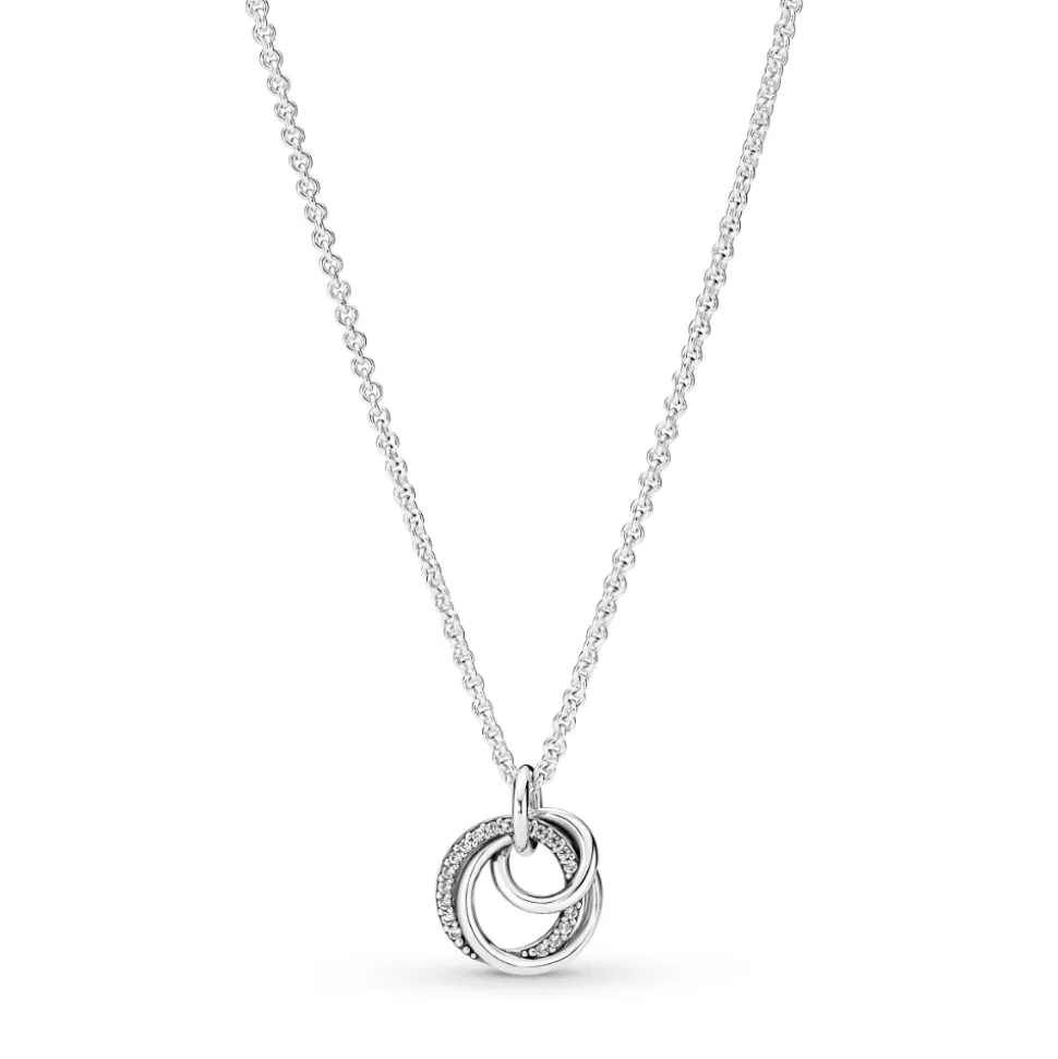 Pandora – Family Always Encircled Necklace with pendant
