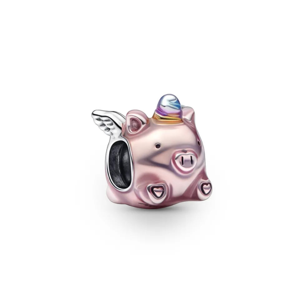 Pandora – Flygende Enhjørninginspirert gris Charm