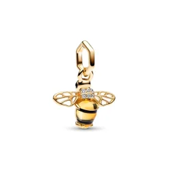 Pandora – Funklende Bie Hengende Charm