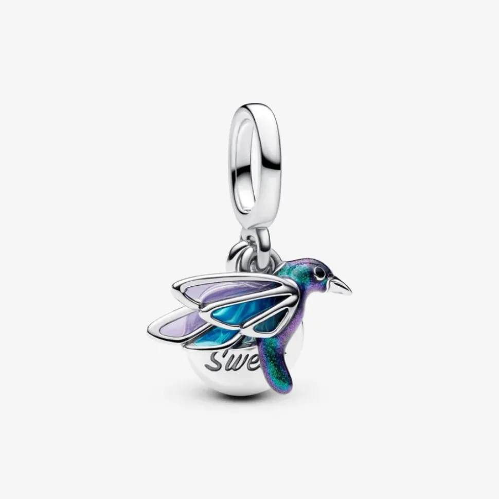 Pandora – Kolibri Dobbel Hengende Charm