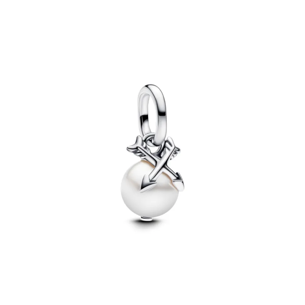 Pandora – Perle og Piler Mini Hengende Charm