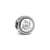 Pandora – Vikingskip Charm i sølv med zirkonia