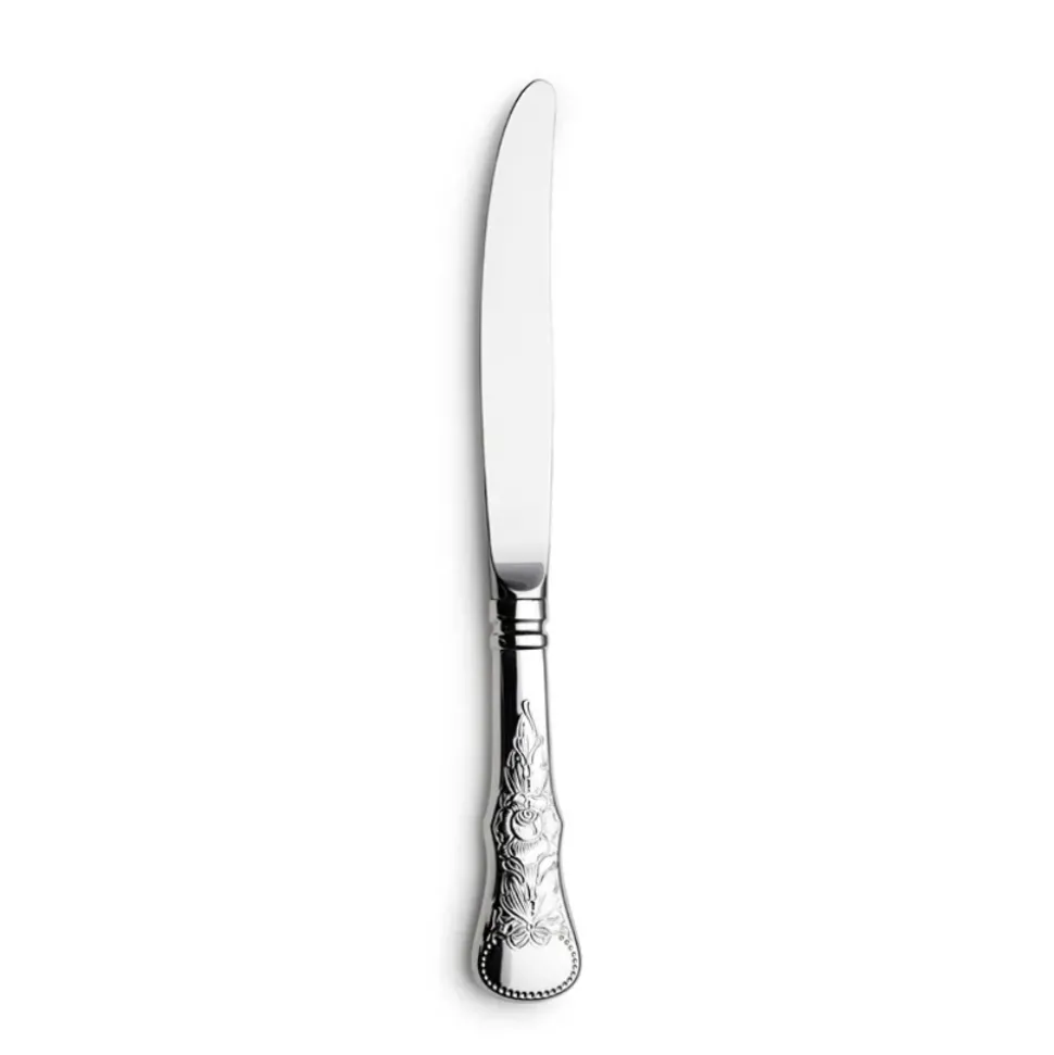 Rose – Stor spisekniv – Sølv