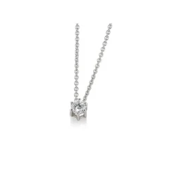 Saint Maurice – enstens diamantanheng i hvitt gull – 0,40 ct