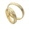 Saint Maurice – Twin Set giftering i gult gull – 4,5 mm – Damemodell