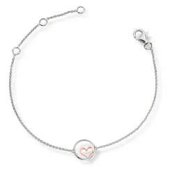 Silver by Frisenberg – Armlenke i sølv (regulerbar 14-18 cm)