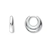 Silver by Frisenberg – Brede øreringer i sølv – 7,5 mm bred
