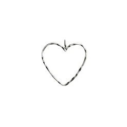 Stine A Jewelry – Funky Heart anheng i sølv