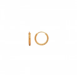 Stine A Jewelry – Petit Tinsel Creol Earring Gold