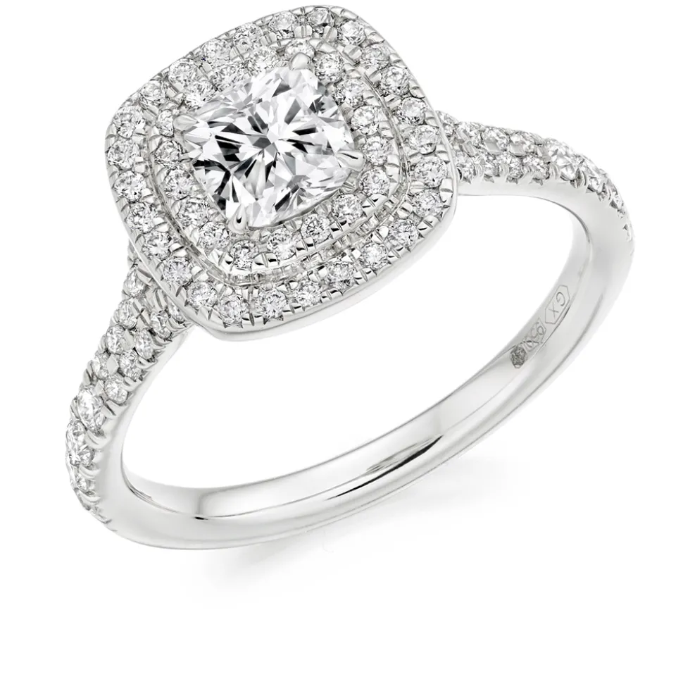 The Raphael Collection – Diamantring i hvitt gull – Totalt 1,20 ct