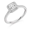 The Raphael Collection – Diamantring i hvitt gull – Totalt 1,10 ct