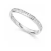 The Raphael Collection – Diamantring i hvitt gull – 2,6 mm bred – 0,33 ct