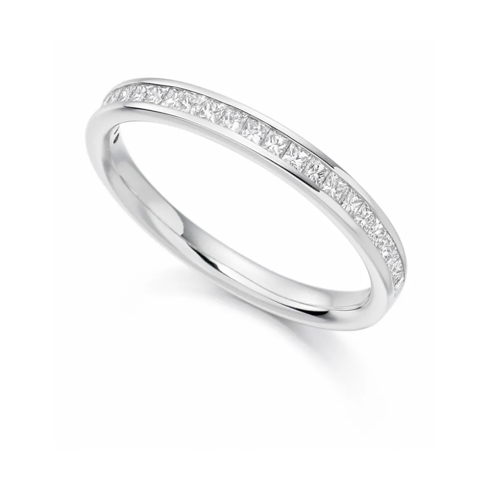 The Raphael Collection – Diamantring i hvitt gull – 2,6 mm bred – 0,33 ct