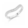 The Raphael Collection – Diamantring i hvitt gull – 2,7 mm bred – 0,25 ct