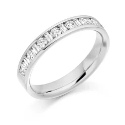 The Raphael Collection – Diamantring i hvitt gull – 3,6 mm – 0,50 ct
