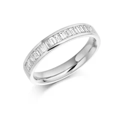 The Raphael Collection – Diamantring i hvitt gull – 3,6 mm bred, totalt 0,56