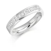The Raphael Collection – Diamantring i hvitt gull – 4,2 mm bred, totalt 1,0 ct