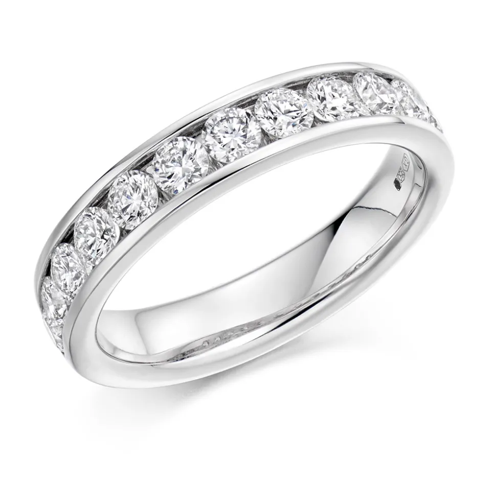 The Raphael Collection – Diamantring i hvitt gull – 4,1 mm – 1,0 ct