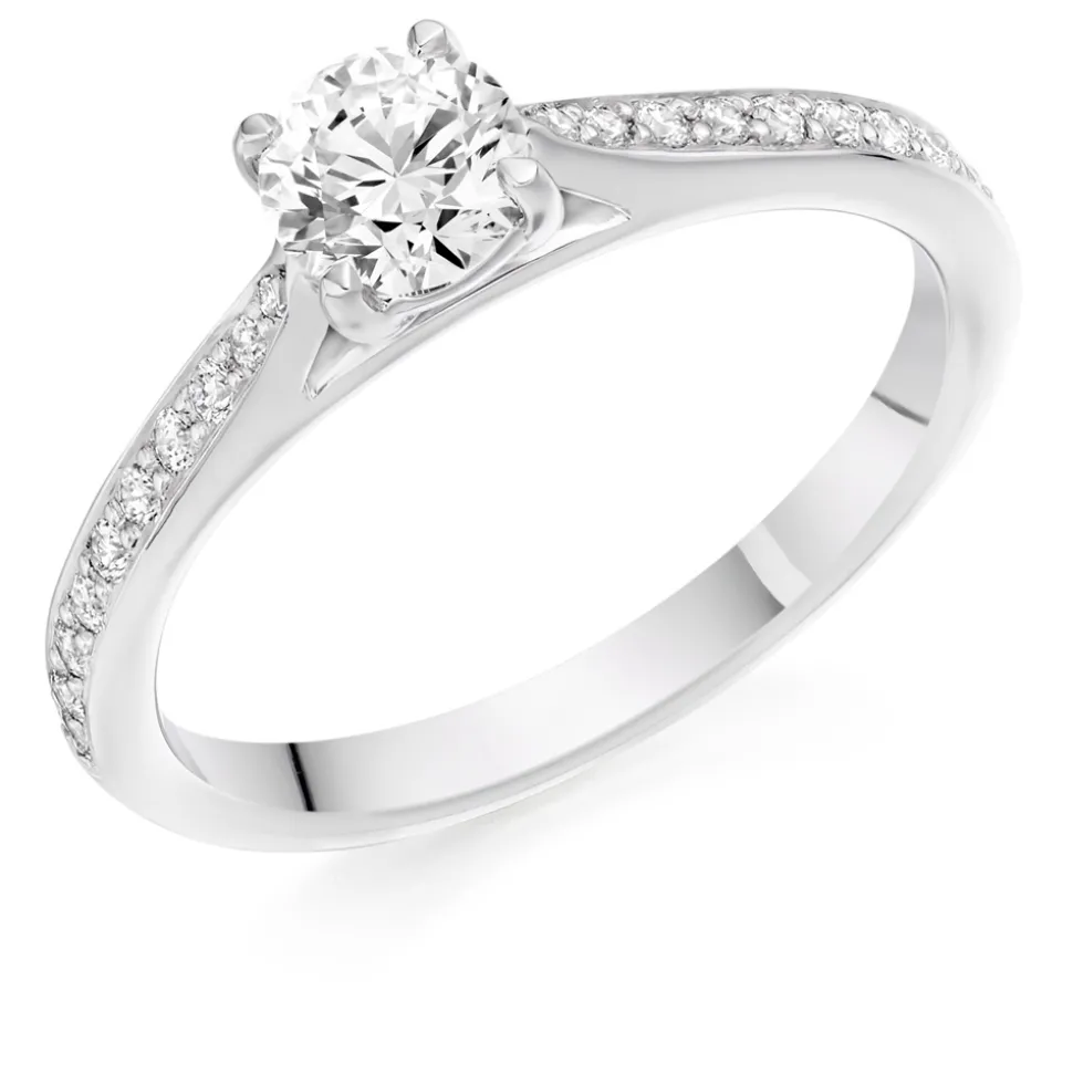 The Raphael Collection – Diamantring i hvitt gull – Totalt 0,65 ct