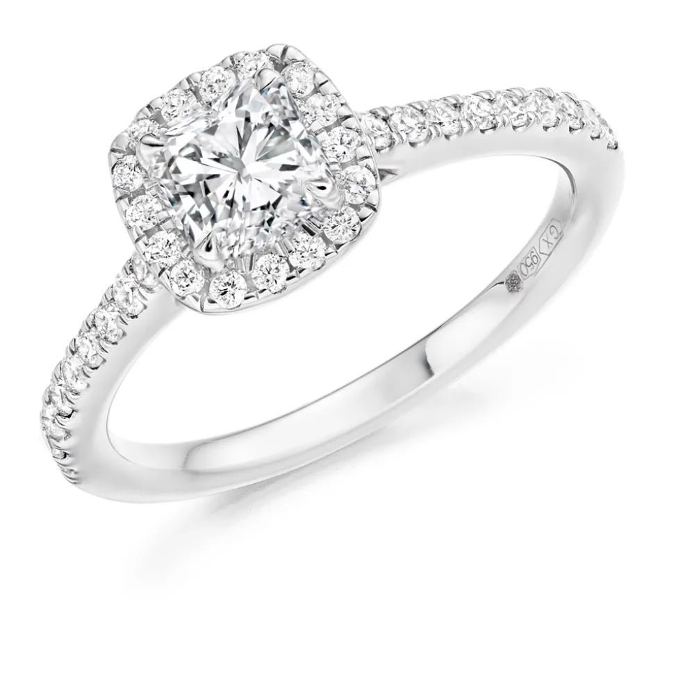 The Raphael Collection – Diamantring i hvitt gull – Totalt 1,10 ct