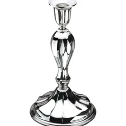 Th.Marthinsen-Sølv lysestake-høyde 21,5 cm