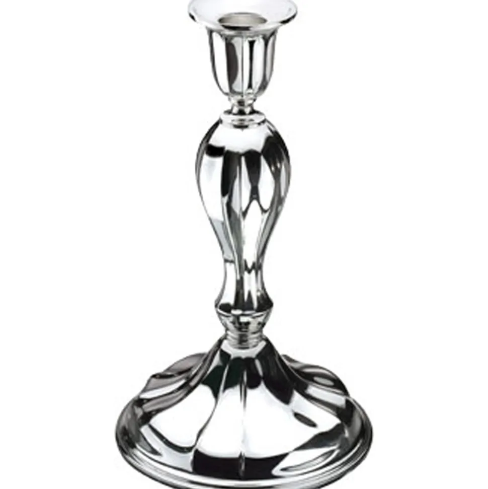 Th.Marthinsen-Sølv lysestake-høyde 21,5 cm