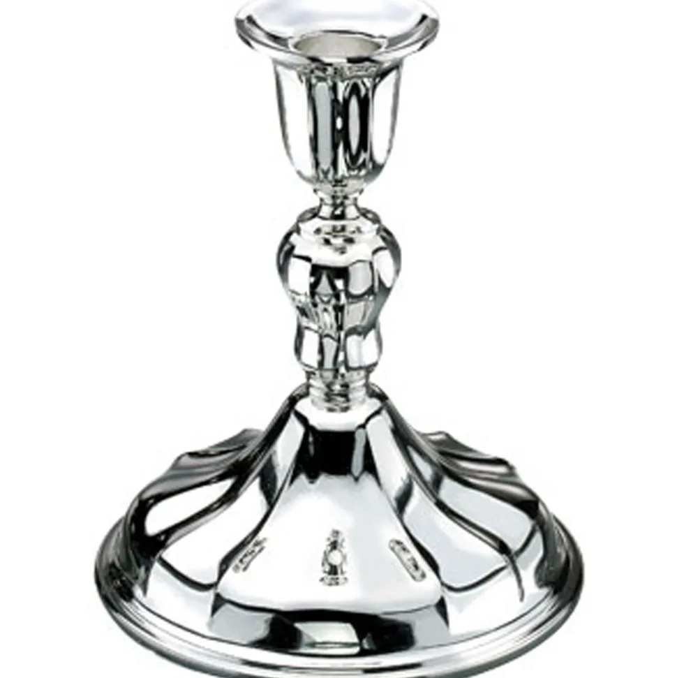 Th.Marthinsen-Sølv lysestake-høyde15,0 cm