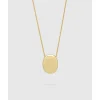 Tom Wood – Pebble halssmykke Gold