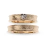 Van Bergen – Forlovelses-/giftering – Modena – Gult gull med diamant, damemodell
