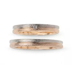 Van Bergen – Forlovelses-/giftering – Siena – Gult og hvitt gull med diamant, damemodell