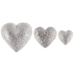 Van Bergen – Hjerte-ørepynt i 14k hvitt gull – Golden/Love heart – Medium versjon