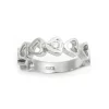 Van Bergen – Joy ring i hvitt gull med hjertefatning – NB Uten diamant!
