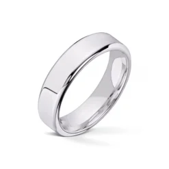 Wedding by Frisenberg – Giftering i hvitt gull – 5 mm bred