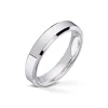 Wedding by Frisenberg – Giftering i hvitt gull – 4 mm bred