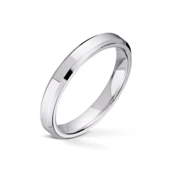 Wedding by Frisenberg – Giftering i hvitt gull – 3 mm bred