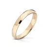 Wedding by Frisenberg – Giftering i gult gull – 3 mm bred