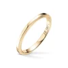 Wedding by Frisenberg – Giftering i gult gull – 2 mm bred