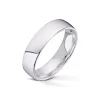 Wedding by Frisenberg – Giftering i hvitt gull – 5 mm bred